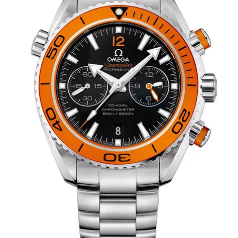 omega seamaster planet ocean orange bezel replica|omega seamaster chronograph planet ocean.